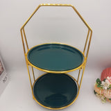 Two Layer Nordic Green Serving Dish