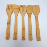 Wooden Cooking Spoon Set - 5 Pieces