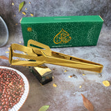 4 Large Golden Tongs