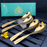 SUPREME GOLDEN 60 Gram Premium Cutlery Set Qareenay Manzil® branded
