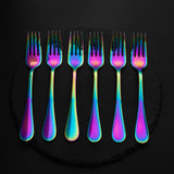 6 Forks Multi Colored Qareenay Manzil® branded