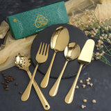 Guests Serving Set Golden - 5 Years Warranty QM Branded