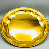 Asian Style Rice Serving Platter-Large 16 inches-PVD Coated QM Branded