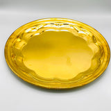 Asian Style Rice Serving Platter-Small 12 inches-PVD Coated QM Branded