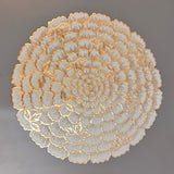 6 pcs Placemats - Golden Petal