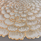 6 pcs Placemats - Golden Petal