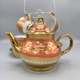 Turkish Style Tea Cup Set - Pink & Golden