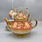 Turkish Style Tea Cup Set - Pink & Golden
