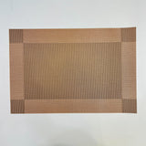 Luxury Placemats - Brown Jute Designed