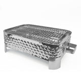 Silver BBQ Serving Grill-QM® Branded