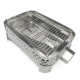 Silver BBQ Serving Grill-QM® Branded