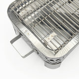 Silver BBQ Serving Grill-QM® Branded