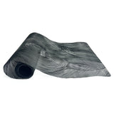 Lines art geometry table runner - Black color