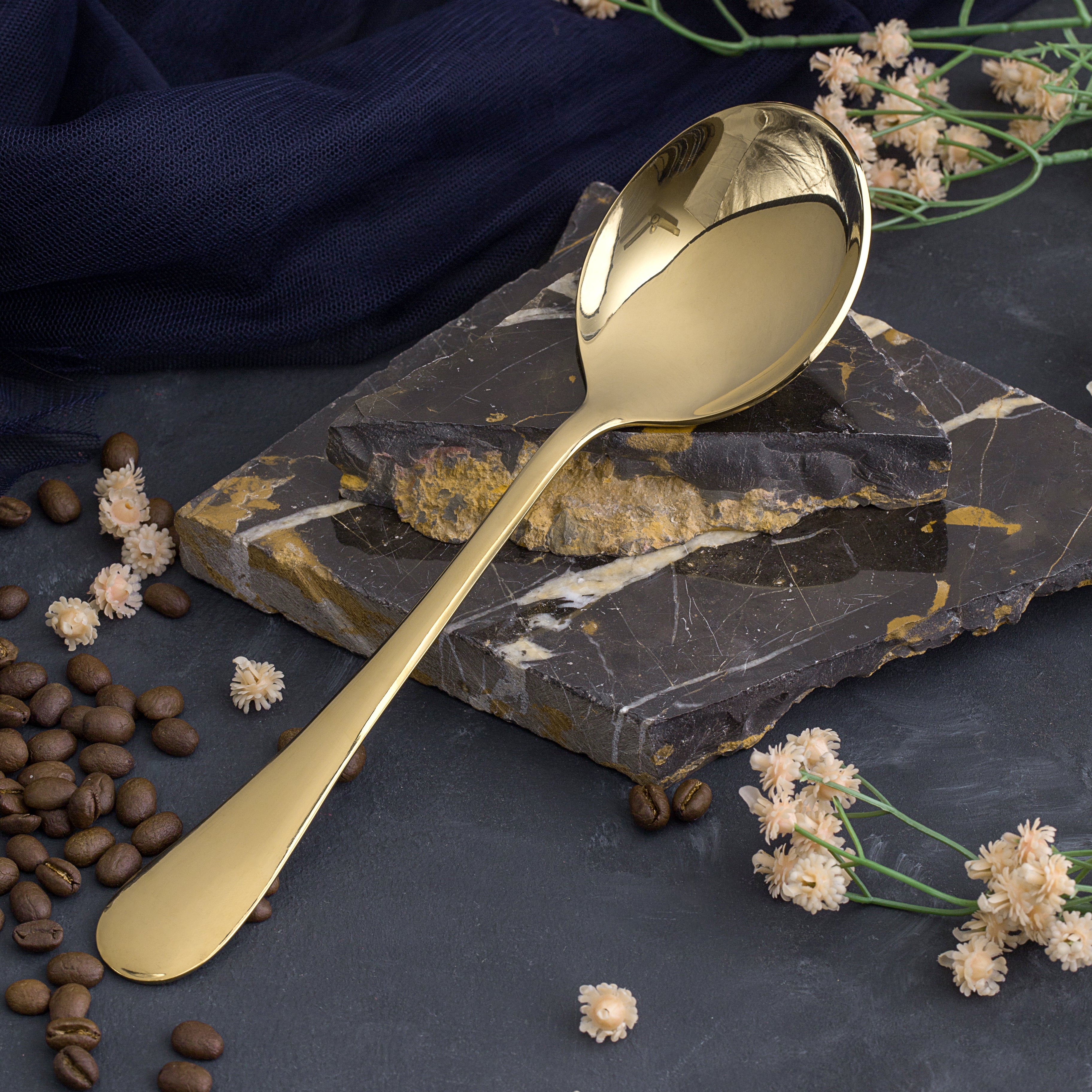 Guests Serving Set Golden - 5 Years Warranty QM Branded