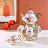 Teacup Set with Stand - TSFD4