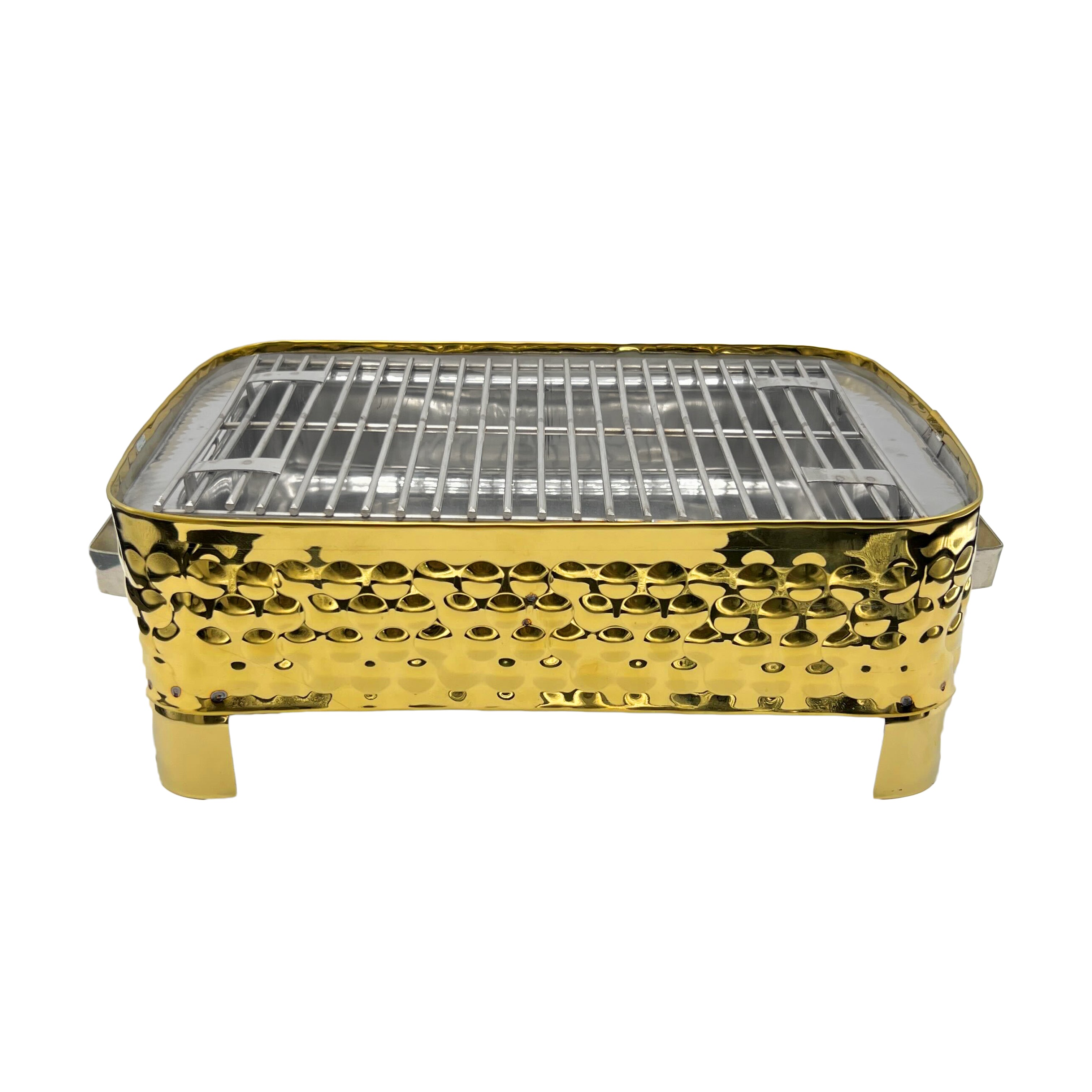 Golden BBQ Serving Grill-QM® Branded