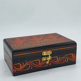 Wooden Handi Craft Jewellery Boxes - Red