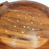 Wooden Handi Craft Trays With Handles