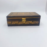 Wooden Handi Craft Jewellery Boxes - Yellow