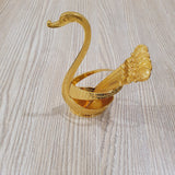 Golden Duck Tea Spoon and Fork Set