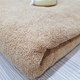 Ultra-Soft Export Quality Large Towel  - Light Brown