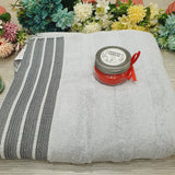 Ultra Soft Export Quality Large Towel - Heather Grey