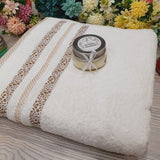 Super-Soft Export Quality Large Towel - Off White