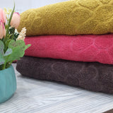 Bundle of 3 Jacquard Large Towel - Large Size - Mix Colors