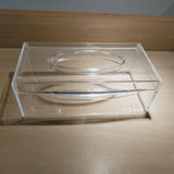 Elegant Clear Acrylic Tissue Box