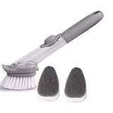 Cleaning Brush with Liquid Cleaner Container