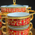 Red Versace Soup Set - 13 Pieces