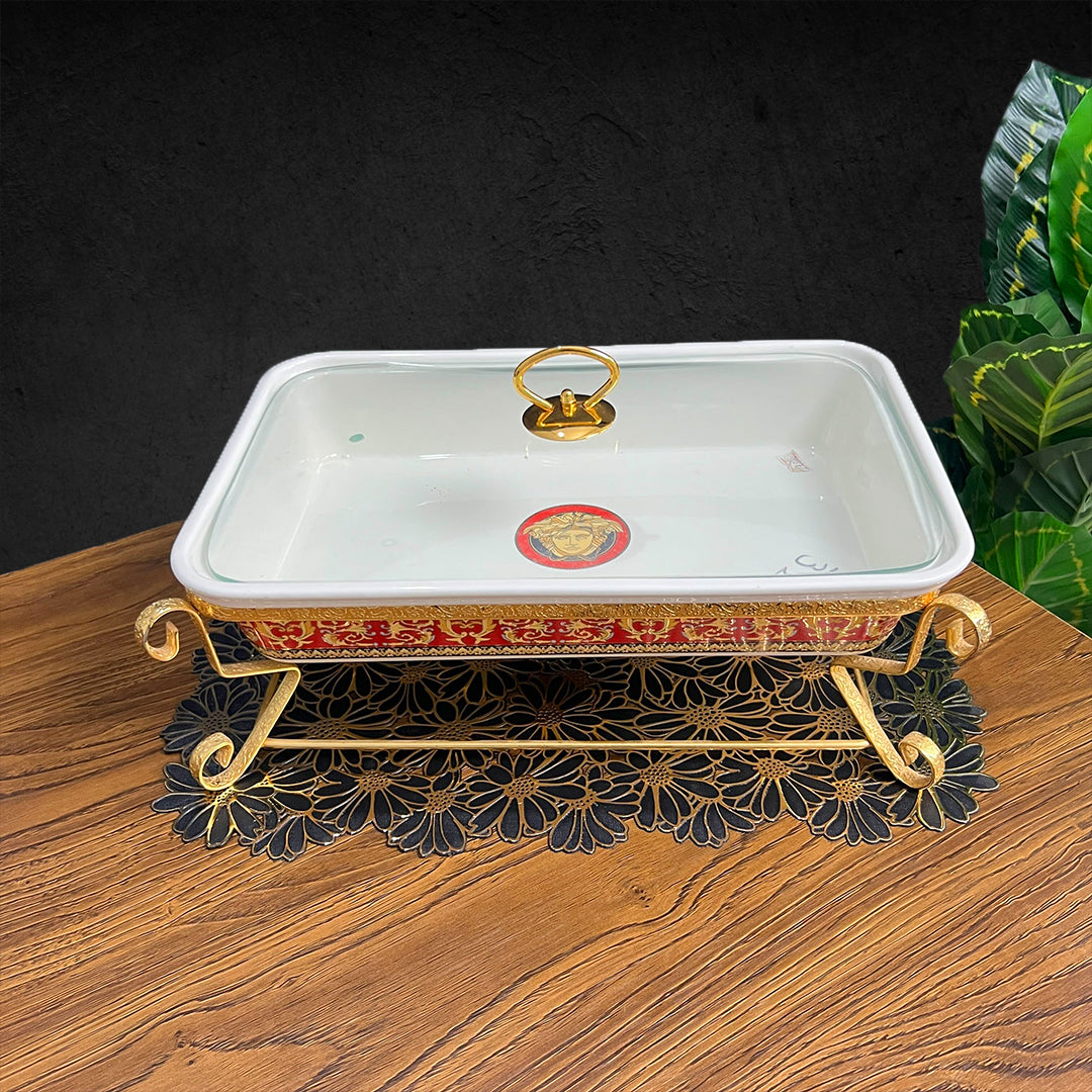 QM® Chafing Dish with Lid & Stand