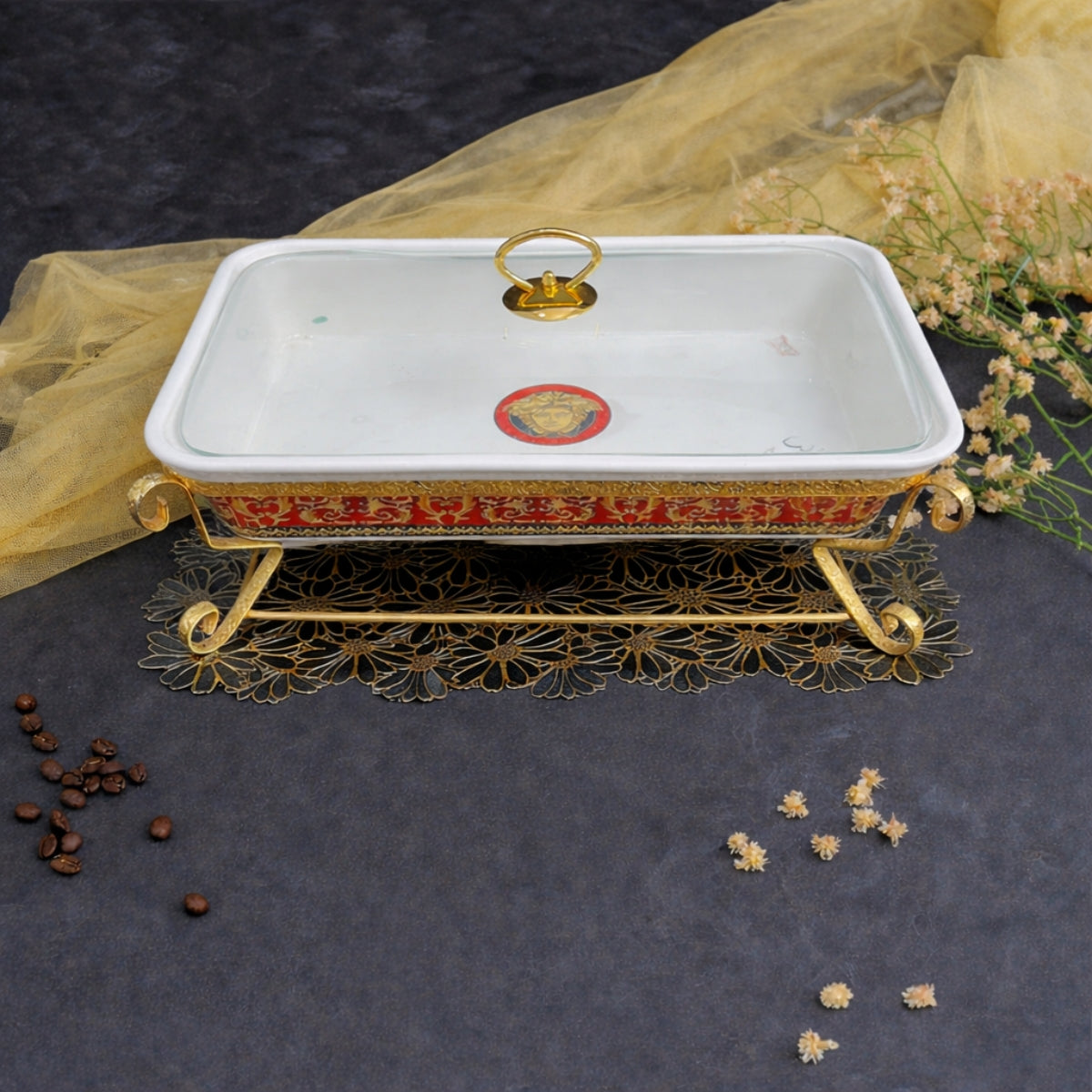 QM® Chafing Dish with Lid & Stand