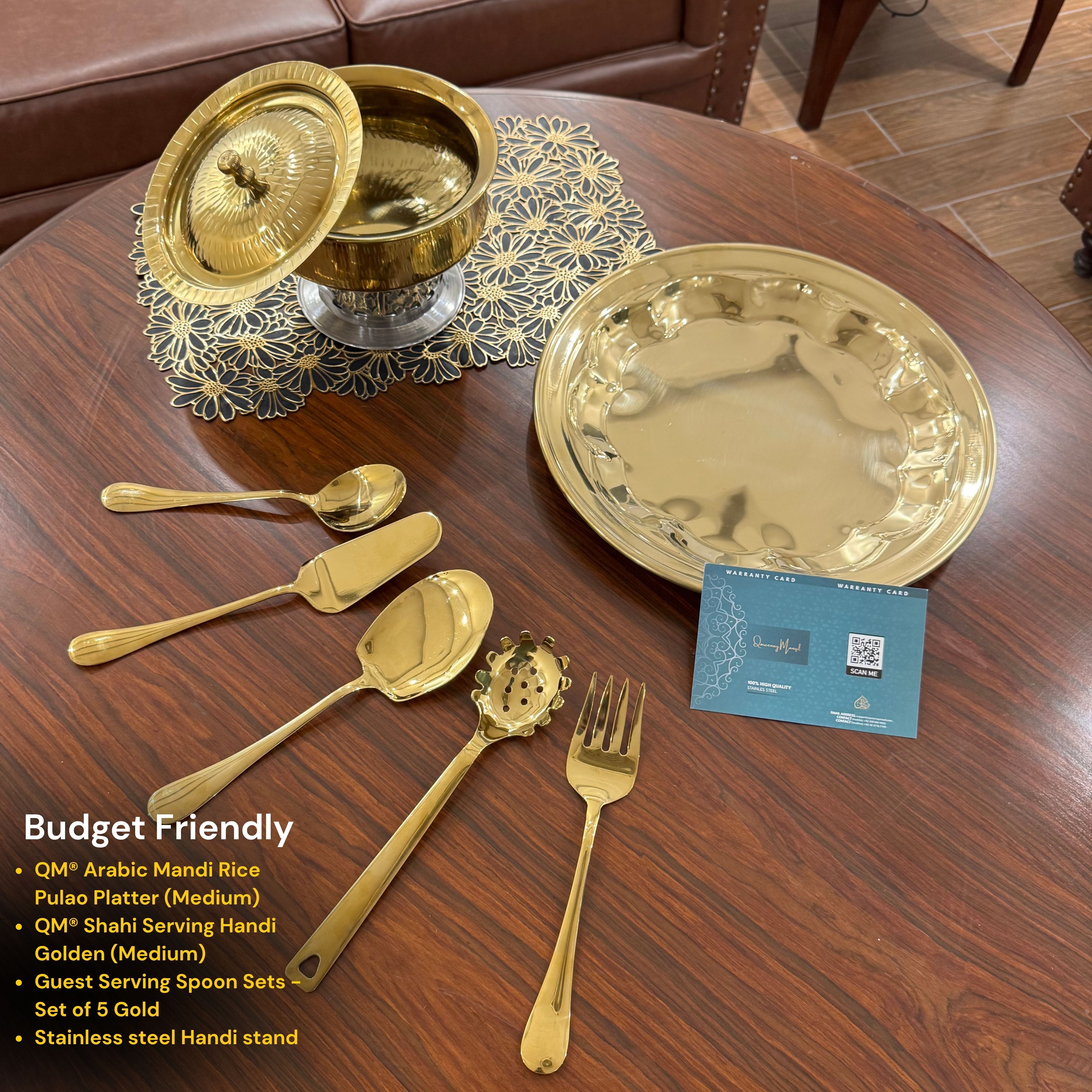 QM® Newlywed Tablescape – Dining & Serveware Set for New Homes