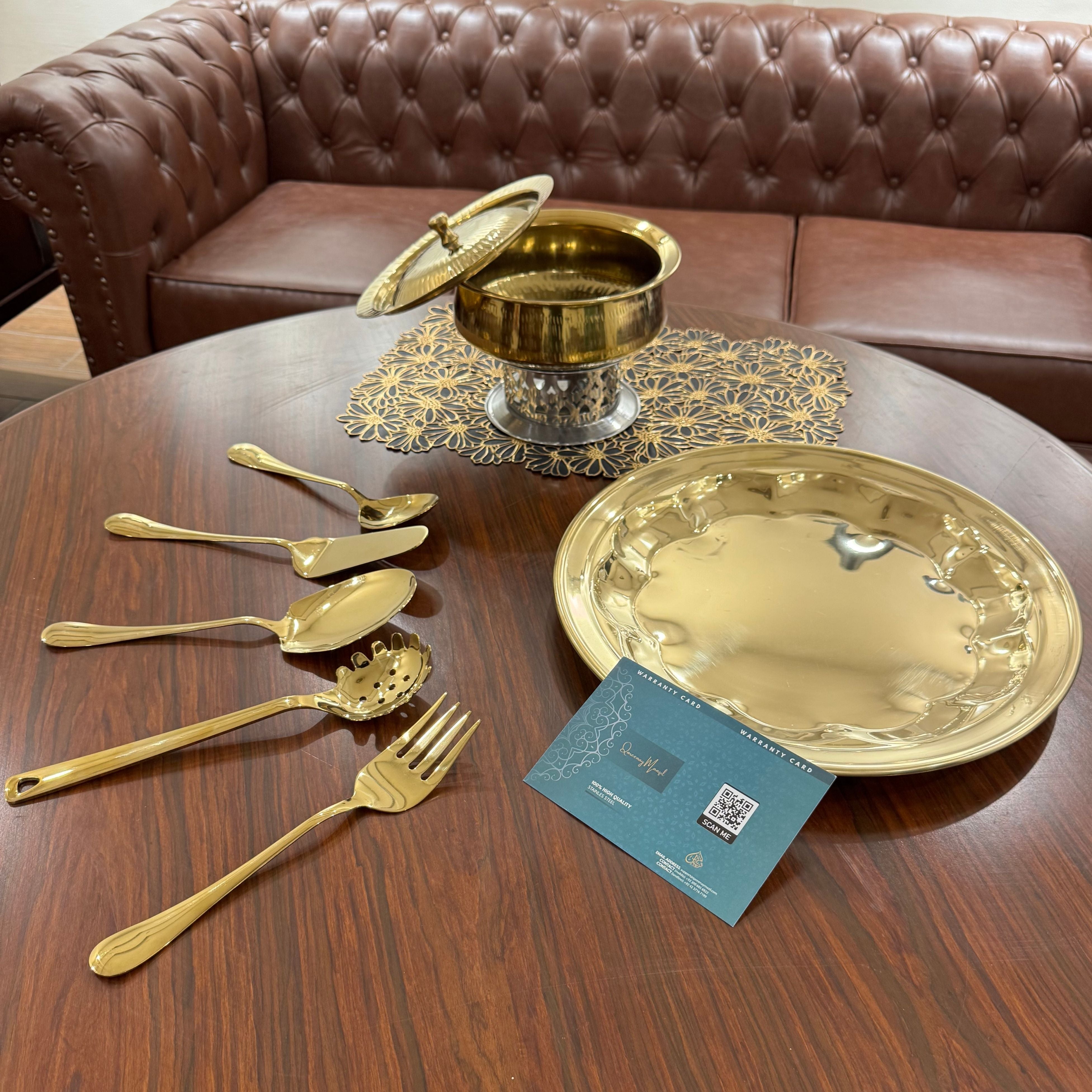 QM® Newlywed Tablescape – Dining & Serveware Set for New Homes