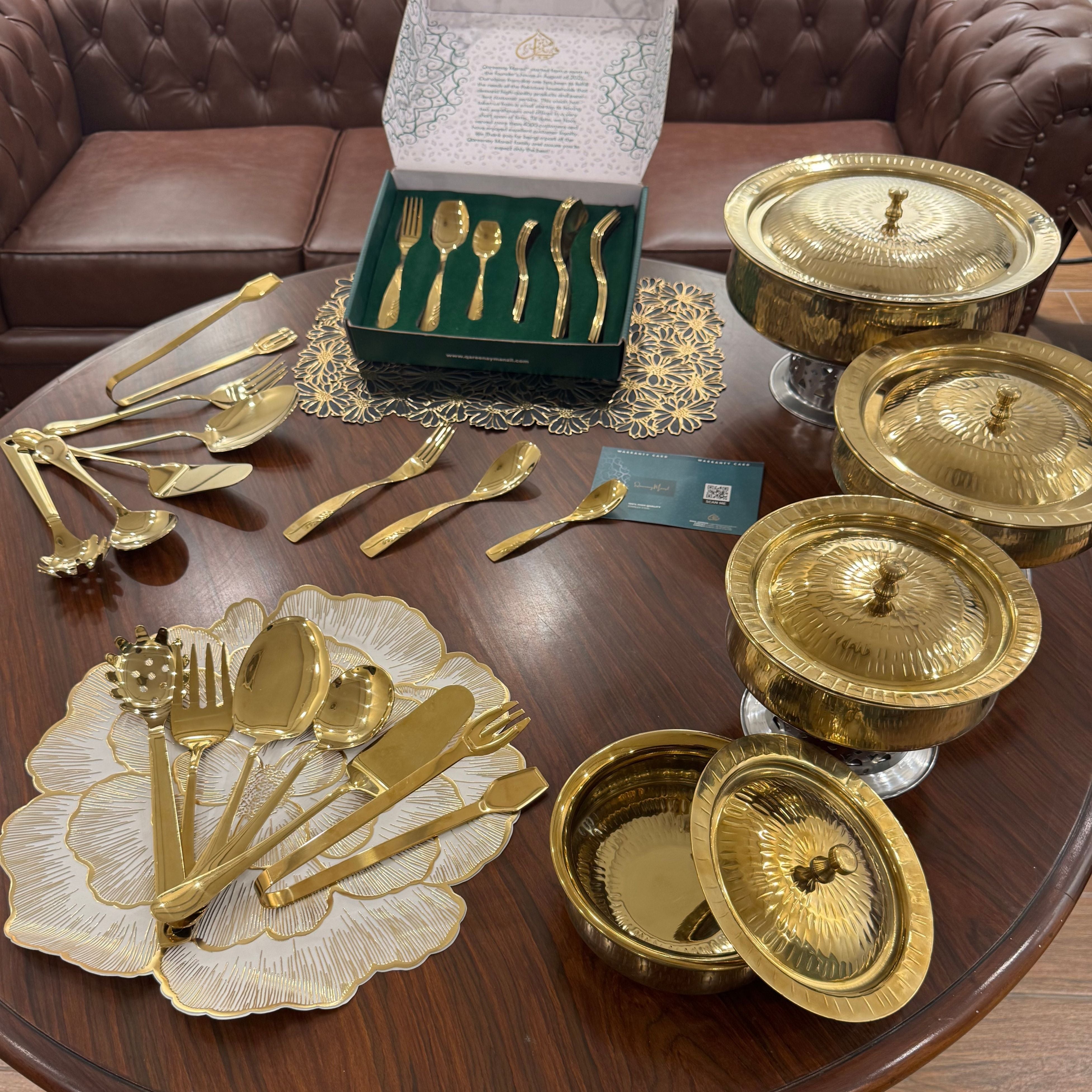 QM® Newlywed Tablescape – Dining & Serveware Set for New Homes