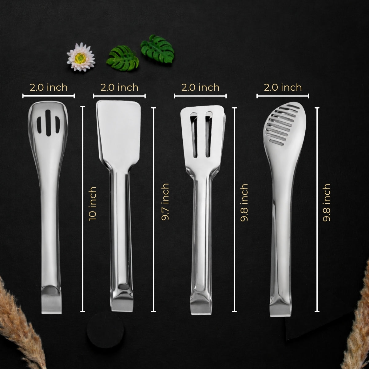 QM® Set of LARGE Tongs - Multipurpose