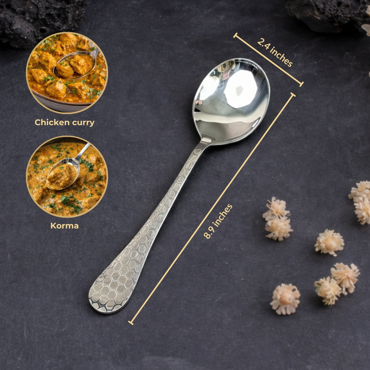Guest Serving Spoon Sets - Set of 5