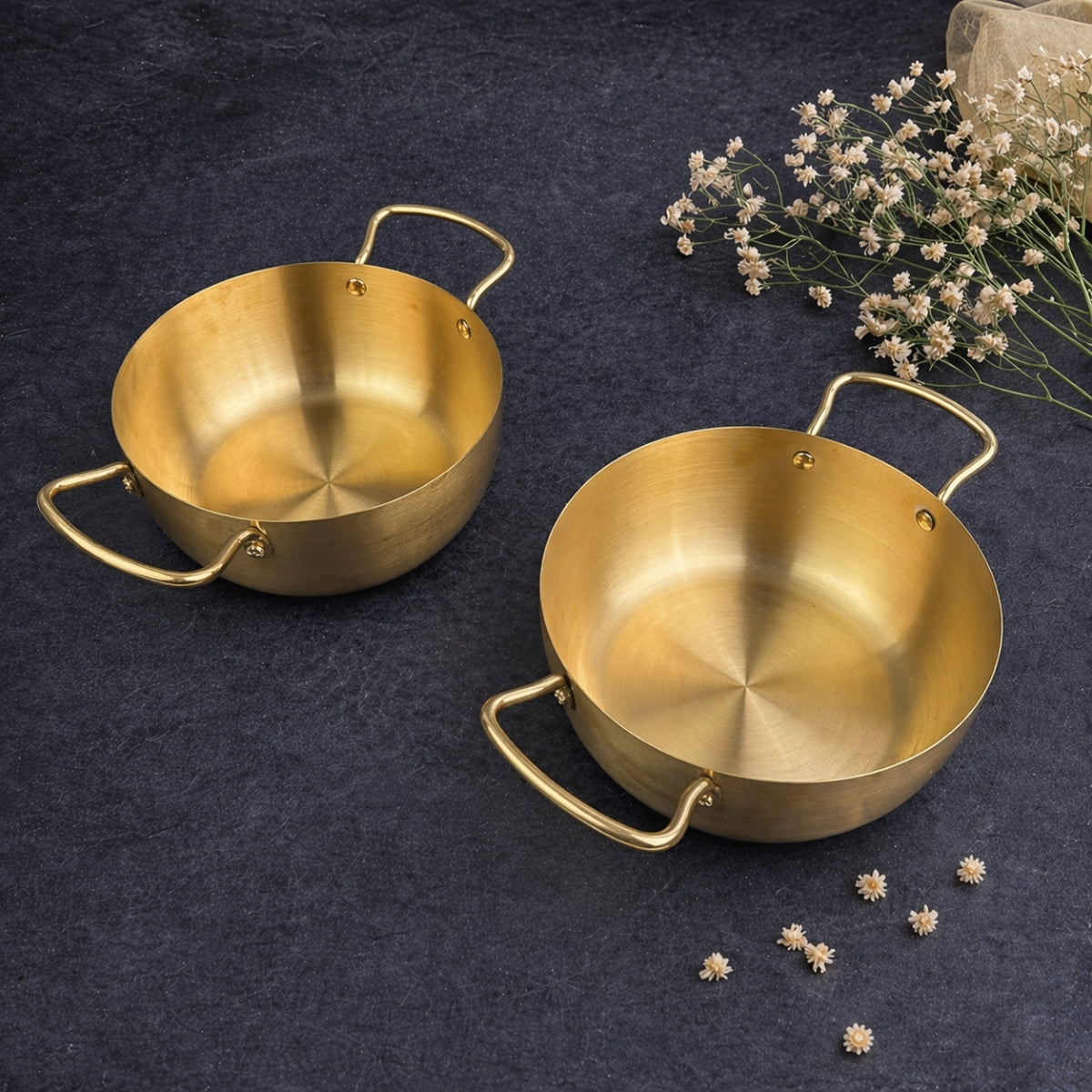 Stainless Steel Double Handle Pot