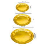 Set of 3 Asian Style Rice Platter