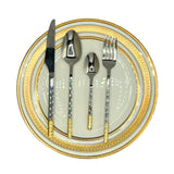 53 Pieces Cutlery Set with Leather Box - 12 Person Set-Design 2