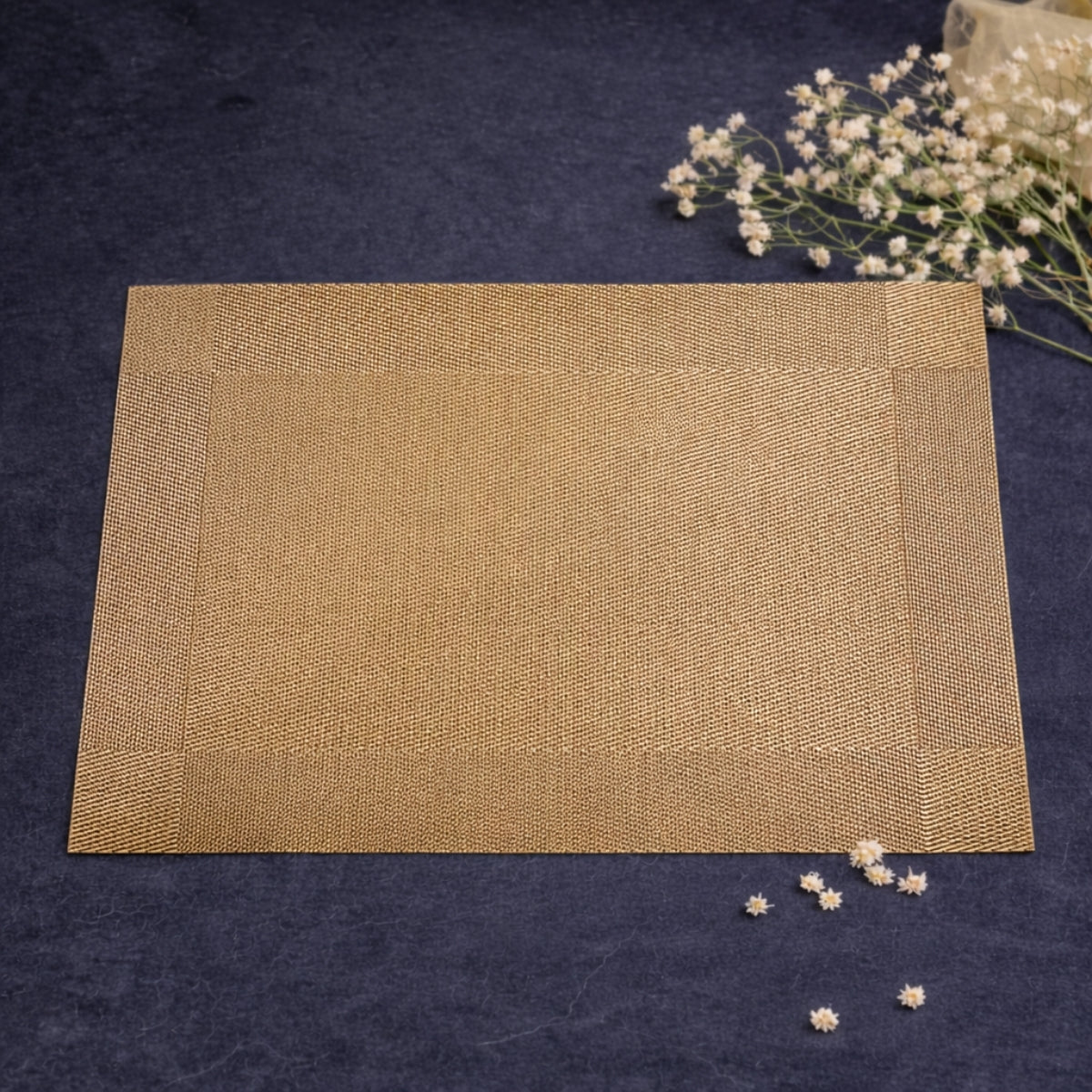 Luxury Placemats - light Brown Jute Designed