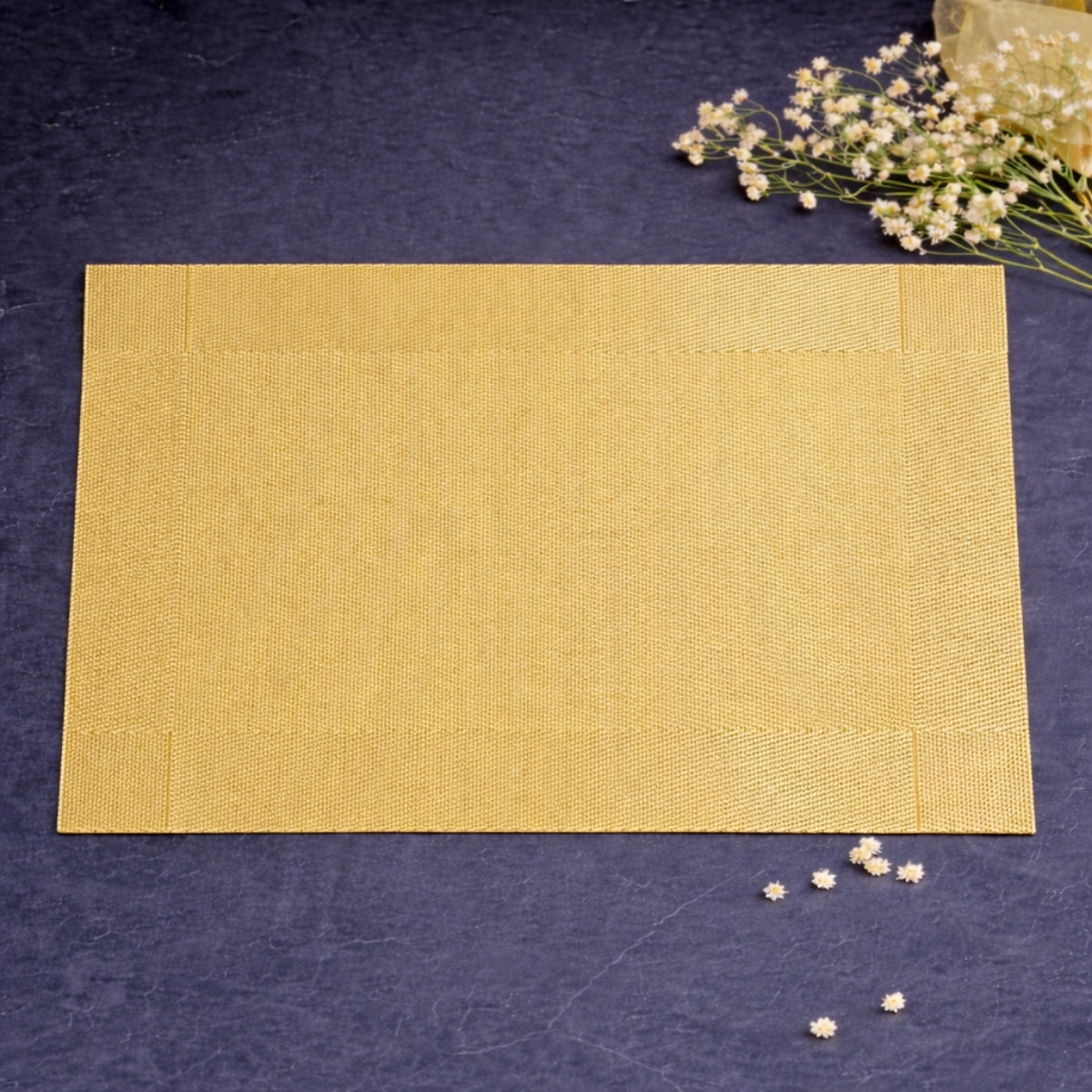 Luxury Placemats - Golden Jute Designed