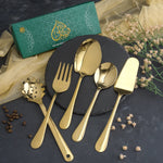 Guests Serving Set Golden - 5 Years Warranty QM Branded