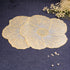 Golden & White ORCHID Placemat
