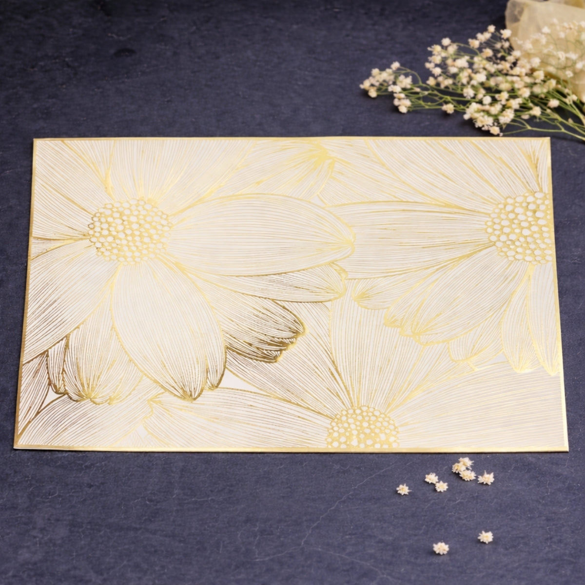 Golden & White Sunflower Placemat