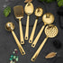 Dining Set Golden - 5 Years Warranty QM Branded