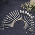 AYD Premium 24-Piece Hammered Golden & Silver Cutlery Set - 6 Person