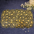 Golden & Black Daisy Cluster Placemat