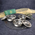QM® Shahi Serving Handi Silver